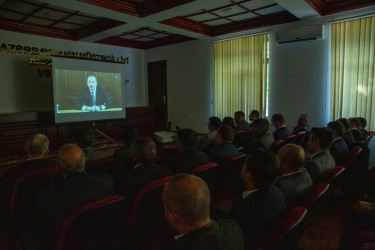 Şəmkirdə “Qərbi Azərbaycan irsi” kitabının təqdimat mərasimi oldu.