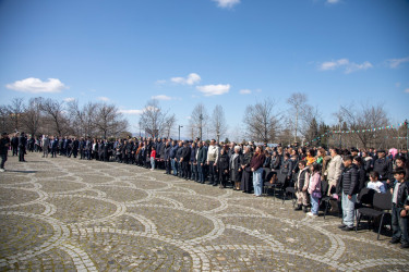 Şəmkirdə Novruz bayramı münasibətilə ümumrayon tədbiri keçirildi.