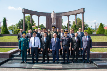 Şəmkirdə 15 iyun - Milli Qurtuluş Gününə həsr olunmuş tədbir keçirildi