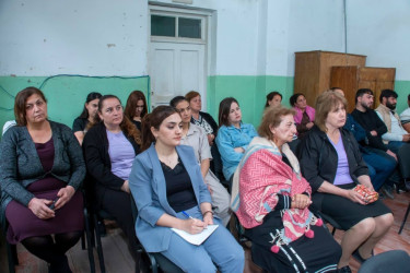 Bayramlı kəndində sakinlərimizlə görüş keçirildi