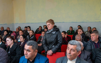 Növbəti səyyar qəbul Çənlibel kəndində keçirildi.