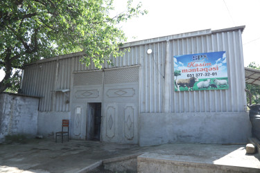 Şəmkirdə heyvan kəsimi məntəqələrinə baxış keçirilib