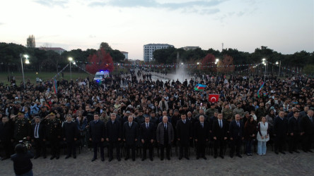 Şəmkirdə 8 Noyabr – Zəfər Gününə həsr olunmuş bayram konserti keçirildi