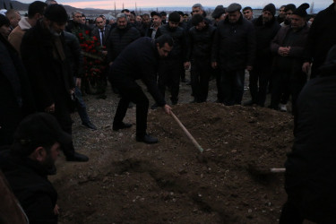 Təyyarə qəzasında həlak olan Ramin İbrahimov Şəmkirdə dəfn edildi