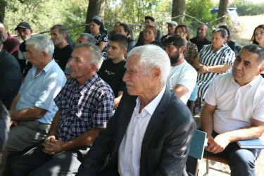 Ucqar dağ kəndlərimizdən olan Daşbulaqda sakinlərimizlə görüş keçirildi