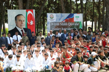 Şəmkirdə Silahlı Qüvvələr Gününə həsr olunmuş İdman Festivalı keçirilib