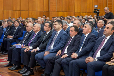 Şəmkirdə aqrar sahədə yeni Dövlət Proqramının müzakirəsi ilə bağlı regional müşavirə keçirilib