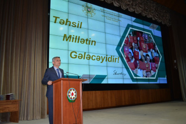 Şəmkir Heydər Əliyev Mərkəzində fərqlənmə attestatlarının təqdimetmə mərasimi keçirilib