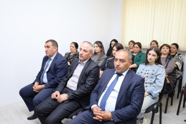 Şəmkirdə Anim Günü ilə bağlı dəyirmi masa keçirilib - 2025