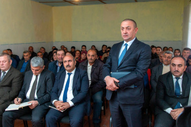 Növbəti səyyar qəbul Çənlibel kəndində keçirildi.