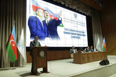 YAP Şəmkir rayon təşkilatının X konfransı keçirilib