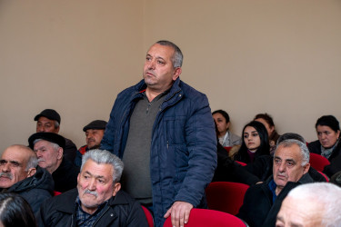 Növbəti səyyar qəbul Abbaslı kəndində keçirilmişdir.