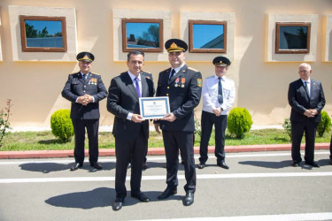 Şəmkirdə Azərbaycan Polisinin yaranmasının 108-ci ildönümü qeyd olunub