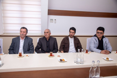 Şəmkirdə Aprel döyüşləri şəhidlərinin ailələri və qazilərlə görüş keçirilib