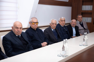 Şəmkir rayon Ağsaqqallar Şurasının üzvləri ilə görüş keçirildi.