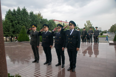 Şəmkirdə prokurorluq işçilərinin peşə bayramı qeyd edilib -2024