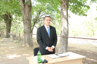 Ucqar dağ kəndlərimizdən olan Daşbulaqda sakinlərlə səyyar qəbul-görüş keçirildi.