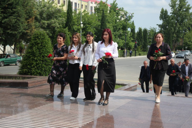 Şəmkirdə Ekologiya və Təbii Sərvətlər Nazirliyinin işçilərini peşa bayrami qeyd edildi