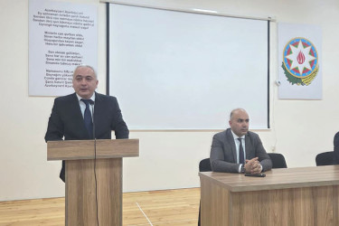 Şəmkirdə gənclərlə dini radikalizmlə mübarizə mövzusunda maarifləndirici görüş keçirilib