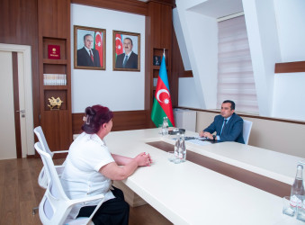 Şəmkir RİH-də vətəndaşların növbəti qəbulu keçirildi