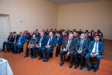 Növbəti səyyar qəbul Mahmudlu kəndində keçirildi