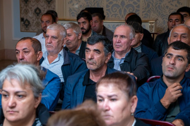 Keçili kəndində sakinlərimizlə səyyar qəbul keçirilib - 09 oktyabr 2025