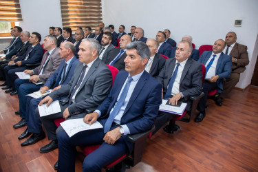 Şəmkirdə kənd təsərrüfatının inkişafına dair 2026–2030-cu illəri əhatə edən İş Planının hazırlanması ilə bağlı müşavirə keçirilib.