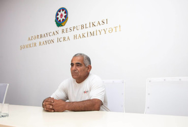 Şəmkir RİH başçısının növbəti fərdi qəbulu keçirildi
