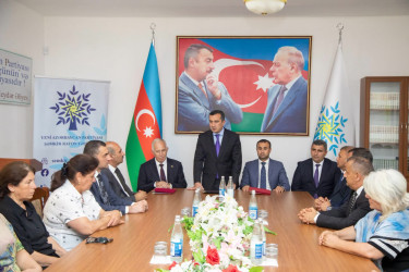 YAP Şəmkir rayon təşkilatının yeni sədri ictimaiyyətə təqdim edilib