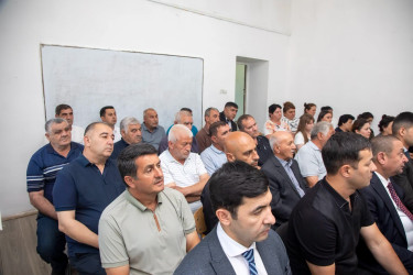 Əliyaqublu kəndində sakinlərimizlə görüş keçirildi