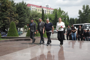 Şəmkirdə Ekologiya və Təbii Sərvətlər Nazirliyinin işçilərinin peşə bayramı qeyd edilib