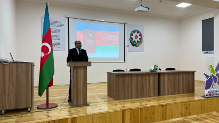 Şəmkirdə Konstitusiya Gününə həsr olunmuş tədbir keçirilib