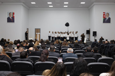 Şəmkirdə “Dövlət və xalq üçün yaşanan ömür” adlı tədbir keçirilib