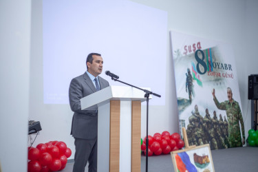 Şəmkirdə 8 Noyabr – Zəfər Günü münasibətilə “Vətən müharibəsi qəhrəmanları ilə bir gün” adlı tədbir keçirildi