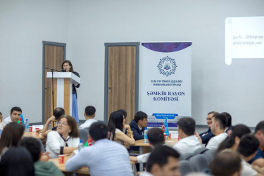 Şəmkirdə 15 İyun – Milli Qurtuluş Gününə həsr olunmuş intellektual yarış keçirilib