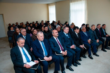 Növbəti səyyar qəbul Qılıncbəyli kəndində keçirildi