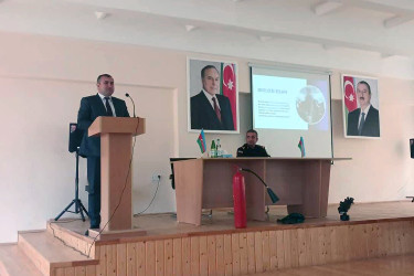 “Fövqəladə hallar zamanı davranış qaydaları” mövzusunda maarifləndirici tədbir keçirilib