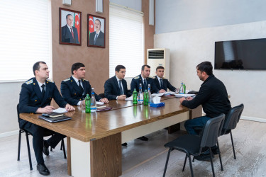 Ədliyyə naziri Şəmkirdə vətəndaşları qəbul edib