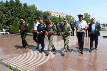 Şəmkirdə 15 iyun - Milli Qurtuluş Gününə həsr olunmuş tədbir keçirildi