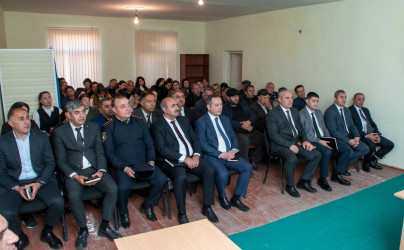 Yeni Həyat kəndində sakinlərimizlə görüş keçirildi