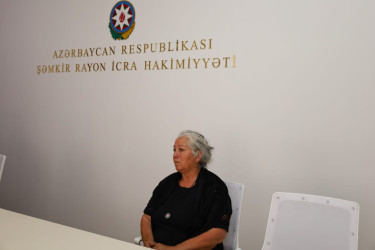 Şəmkir RİH başçısının nöbbəti fərdi qəbulu keçirildi - 18 İyun 2025