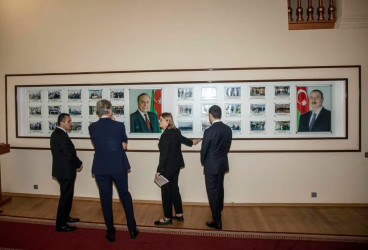 Almaniya səfiri Dirk Lölke Şəmkir rayonuna səfər edib.