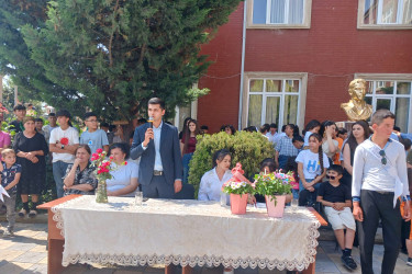 Bu gün məzunlar üçün “Son zəng” çalınıb. 14 İyun 2025