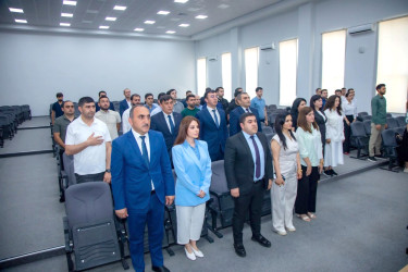 Şəmkirdə 15 İyun – Milli Qurtuluş Gününə həsr olunmuş intellektual yarış keçirilib