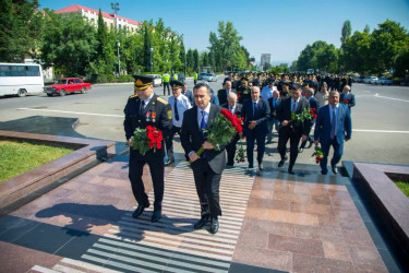 Şəmkirdə Azərbaycan Polisinin yaranmasının 108-ci ildönümü qeyd olunub