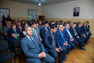 Dəllər Cəyir kəndində sakinlərimizlə səyyar qəbul-görüş keçirildi
