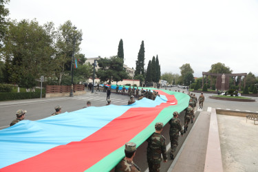 Şəmkirdə 27 sentyabr – Anım Günündə qürur mənbəyimiz olan şəhidlərimizin əziz xatirəsi anıldı