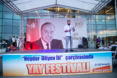 Şəmkirdə “Heydər Əliyev İli” çərçivəsində keçirilən 𝐘𝐚𝐲 𝐅𝐞𝐬𝐭𝐢𝐯𝐚𝐥ı𝐧ı𝐧 bağlanış mərasimi olub.