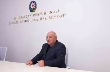 Şəmkir RİH-də növbəti fərdi qəbul keçirildi