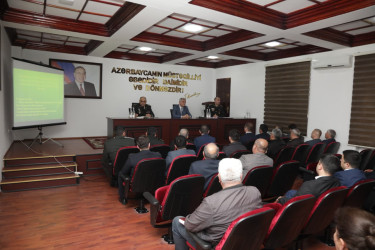 İxrac Neft və Qaz Boru Kəmərlərinin Təhlükəsizliyi üzrə Komissiyanın hesabat iclası keçirildi